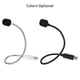 thumbnail image 5 of Micrófono condensador USB HY-302 con cuello de cisne - Blanco/Negro - Omnidireccional para PC y laptop - Incluye cubierta de espuma - Alta sensibilidad 30dB - Rango de frecuencia 50Hz-16kHz, 5 of 6