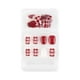 thumbnail image 1 of Uñas postizas Qarigey Tipo 2 F741 Jelly Rubber Sin olor irritante, 1 of 6