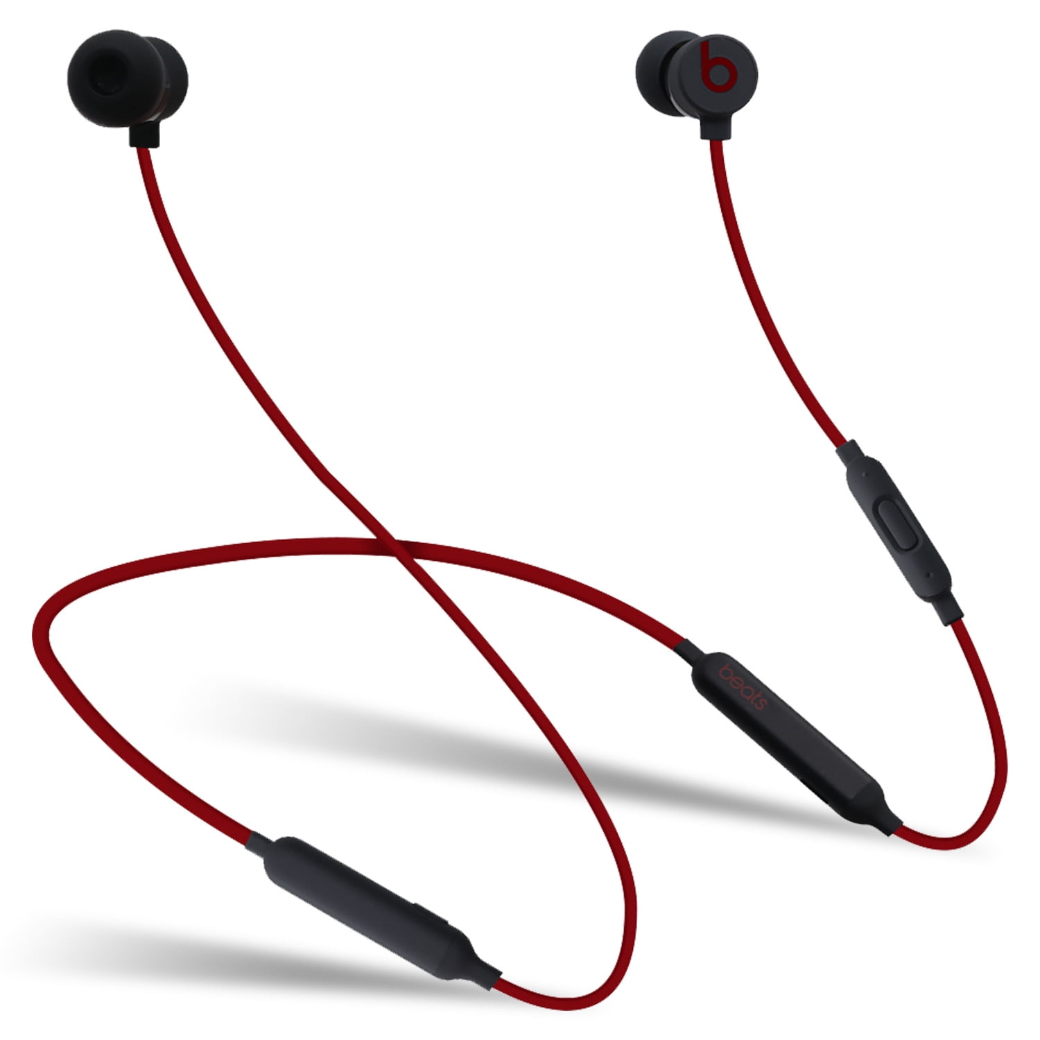 Beats by Dr. Dre BeatsX Bluetooth Sports Wireless Bluetooth Headphone, Black/Red, MTH52LL/A - Walmart.com