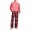 Red, variant on Naittoop Mens Pajama Set Long Sleeve PJs, Soft Lightweight Sleepwear with Pockets, Comfortable Loungewear for Sleeping