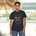 thumbnail image 5 of I WILL LOVE YOU UNTIL THE END OF TIME Romantic Skulls Unisex T-shirt, 5 of 10