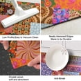 thumbnail image 3 of Pioneer Flower Floral Print Pattern Kitchen Rug Mat,Kitchen Runner Rugs Non Skid Washable,Decorative Kitchen Floor Mats for Kitchen,Sink,Laundry,17"X47", 3 of 5
