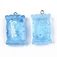 thumbnail image 3 of U8MO 10pcs Candy with Word Sweet Transparent Resin Pendants Dangle Charms 37x20.5mm, 3 of 4