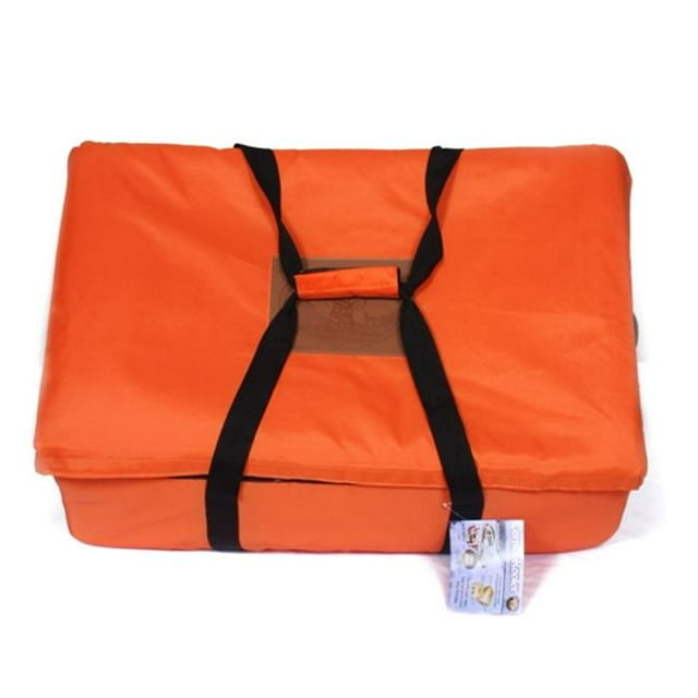 TBK Industries TBK6OR Ultimate Soft Sided Cooler Small Fluorescent Orange Cooler