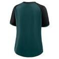 thumbnail image 3 of Women's Fanatics Midnight Green/Black Philadelphia Eagles Height Advantage T-Shirt, 3 of 3