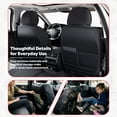 thumbnail image 6 of Egamige 2015 for Subaru Forester Car Seat Covers Leather Seat Covers Upholstery Protection Custom Fit Enhanced Comfort Full Seat Access, 6 of 9