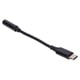 thumbnail image 3 of Adaptador de conector de auriculares USB-C a hembra de 3,5 mm Adaptador de auriculares tipo C Cable trenzado de nailon de audio auxiliar, 3 of 8