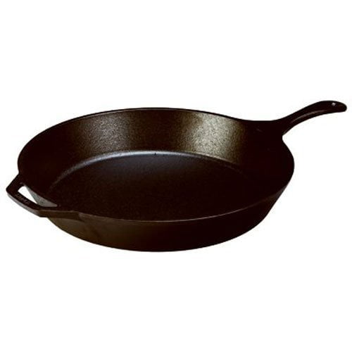 Black King Kooker CIFP15S Durable Pre-Seasoned 15-Inch Cast Iron Skillet Black King Kooker CIFP15S Durable Pre-Seasoned 15-Inch Cast Iron Skillet