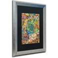 thumbnail image 2 of Trademark Fine Art "Online Marriage" Canvas Art by Josh Byer, Black Matte, Silver Frame, 2 of 4