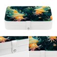 thumbnail image 4 of Sea Slug PU Leather Bracelet Holder Jewelry Box Stand Necklace Organizer with Removable Compartment Portable Case, 4 of 6