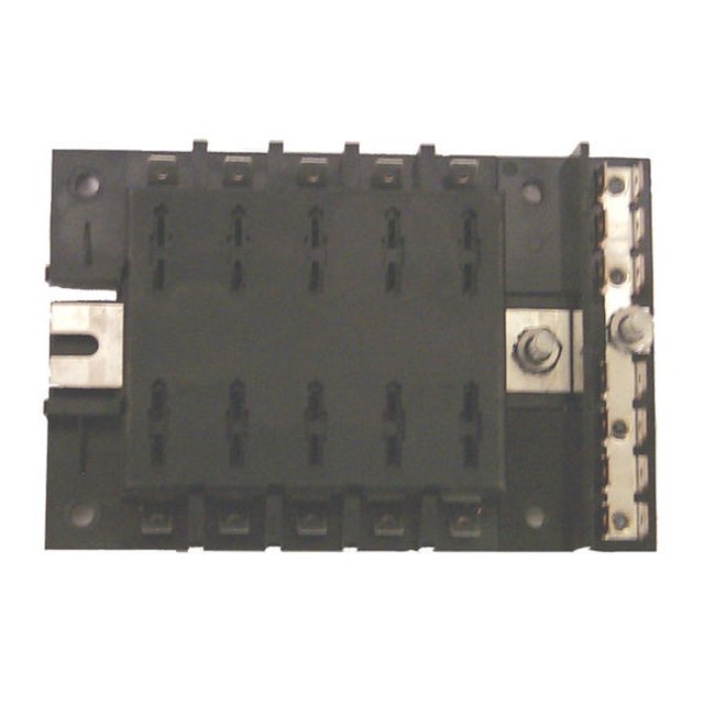 Sierra Marine Fuse Block FS40740 Marine Series; 160 Ampere; With Ground Bus Bar; For ATO/ATC Fuses