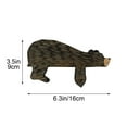 thumbnail image 2 of Wooden Bear Door Topper Decor,Door Topper Wall Decor Cute Bear Door Corner Sculpture,Creative Wooden Bear Shape Art Statue Decor,for Garden Living Room Bedroom Office, 2 of 7