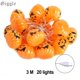 thumbnail image 2 of 10ft 20LED Calabaza Linternas Cadena De Luces Tema De Halloween Decoración Interior/Exterior, 2 of 3