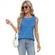 thumbnail image 3 of Tops Sin Mangas para Mujer Azul XL, 3 of 9