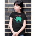 thumbnail image 2 of Hello Little Big Friend T-Shirt Juniors -Image by Shutterstock,  x-Small, 2 of 4