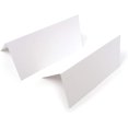 thumbnail image 3 of 50PCS White Blank Place Cards Table Tent Tags Seating Cards for Wedding Party Banquet, 3 of 5