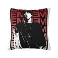 thumbnail image 1 of Funda de almohada súper suave de Eminem con cremallera para dormitorio, sofá, sillón, fundas de almohada mullidas y acogedoras para todas las estaciones, almohada cuadrada, 1 of 8