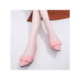 thumbnail image 6 of Kesitin Women Anti-Slip Casual Pointed Toe Dress Shoe Ladies Walking Cozy Pumps Flats Pink 7, 6 of 9