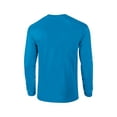thumbnail image 4 of The Gildan Adult Ultra Cotton 6 oz Long Sleeve T-Shirt - SAPPHIRE - L, 4 of 4