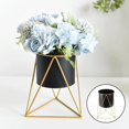 thumbnail image 4 of Decorative Modern Metal Flowerpot Pot Plant Stand Planter, 4 of 8