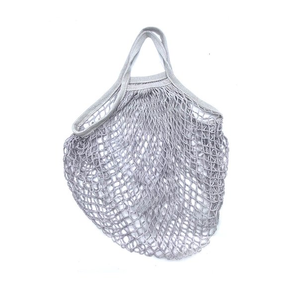 Bolsas de comestibles reutilizables portátiles para frutas y verduras, bolsa organizadora de cuerdas de malla de algodón, bolso de mano con asa corta, bolsas de compras de red Tan Jianjun unisex