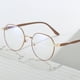 thumbnail image 3 of Gafas poligonales que cambian de Color, informales, de aspecto liso, con espejo plano, antiluz azul, para estudiantes, 3 of 5
