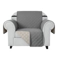 thumbnail image 2 of CHUN YI 1 Piece Sofa Couch Cover 6 Pockets with Elastic Straps Slipcover, 2 of 6