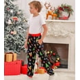 thumbnail image 3 of Aideaone Boys Christmas Pajama Pants Kids Long PJ Bottoms with Pockets 3D Print Sleepwear for Boys 7-16 Years, 3 of 5