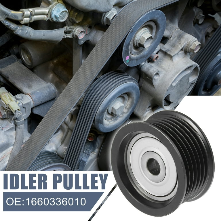 1660336010 Car Accessory Drive Belt Idler Pulley Serpentine Belt Idler Grooved Pulley for Lexus GS200t Walmart