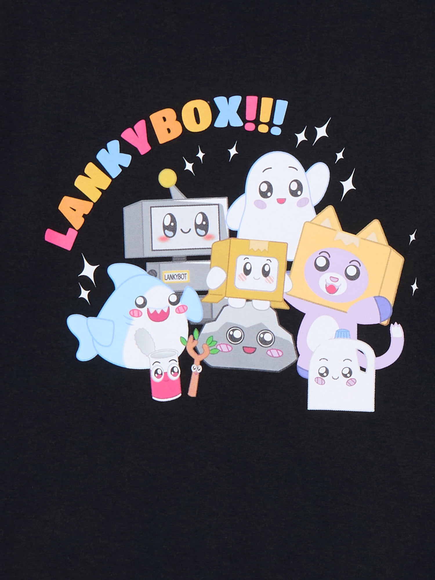 Lanky Box Boys Graphic Short Sleeve and Long Sleeve T-Shirts, 2-Pack, Sizes XS-2XL