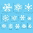 thumbnail image 2 of Winter Snowflake Static Cling Window Decals Holiday Frosted Glass Film Art for Seasonal Home, 2 of 4