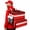 Red and Gray-XX-Large, variant on Insulated Food Delivery Backpack Black and Green XX-Large for Pizza and Takeout