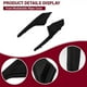 thumbnail image 4 of Front Windshield Water Collection Cap Wiper Cover Deflector for Vios Yaris L 2014 2015 2016 2017 2018 2019, 4 of 5
