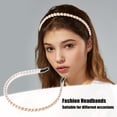 thumbnail image 2 of Diadema Imitación Diamante Unique Bargains para Mujeres Blanco 0.31 Pulgadas Ancho, 2 of 7