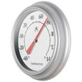 thumbnail image 5 of Infinity Instruments Essential Wall Thermometer - Silver, 12", 5 of 7