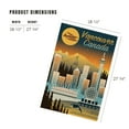 thumbnail image 4 of Lantern Press 1000 Piece Jigsaw Puzzle, Vancouver, Canada, Retro Skyline Chromatic Series, 4 of 5