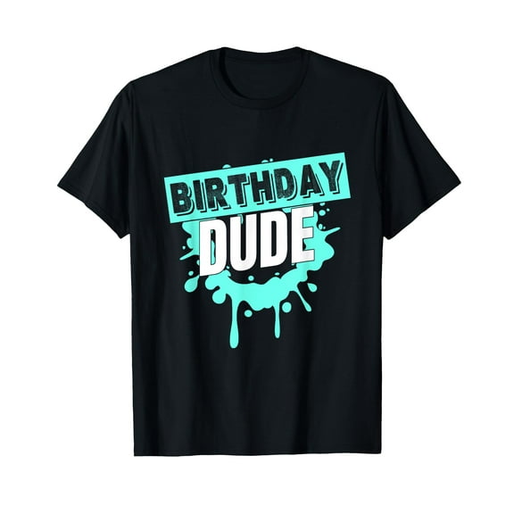 Birthday Dude Graphic Novelty Perfect Dude Merchandise Boys T-Shirt