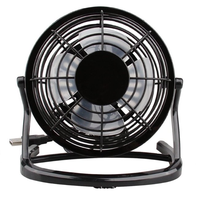 Mini USB Portable Electric Fan Adjustable Tabletop Fan 4 Inch Low Noise Cooling Fan