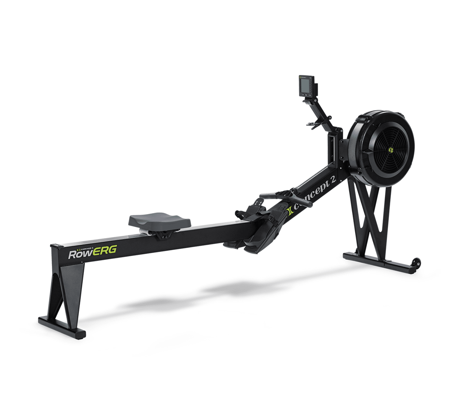 Concept2 RowErg Indoor Rowing Machine with Tall Legs - PM5 Monitor, Device Holder, Adjustable Air Resistance, Easy Storage