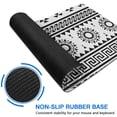 thumbnail image 6 of Long Mouse Pads for Desk,Black and White Geometric Boho Pattern Desk Mats on Top Of Desks, Desk Mouse Pad Extra Large with 3mm Non-Slip Base and Stitched Edge for Gaming,Office,Work,Home 31.5"x11.8", 6 of 6