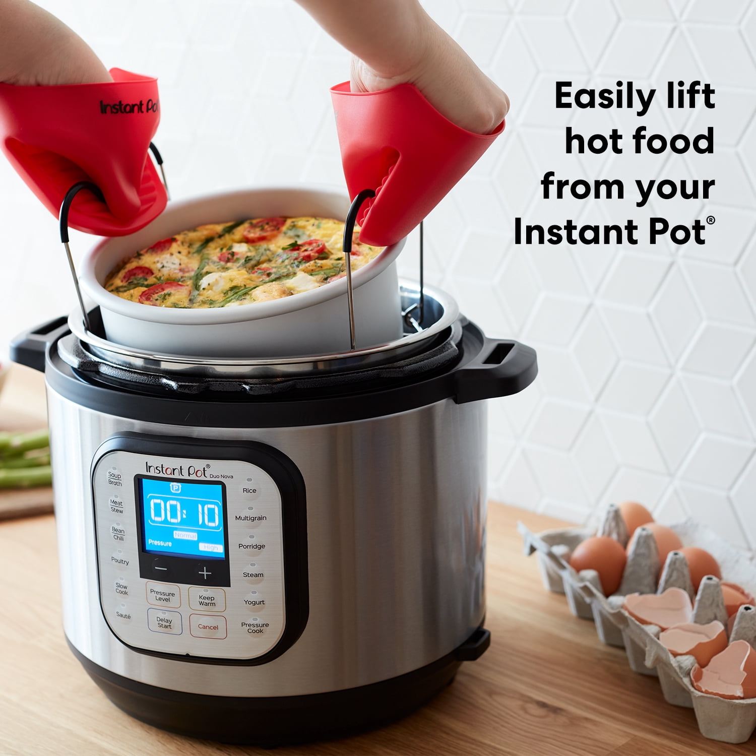 Instant Pot, Set of 2, Silicone Mini-Mitts