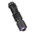 thumbnail image 6 of 3‑Mode Mini UV Flashlight 395nm Blacklight Torch with Clip Adjustable Focus Waterproof & Skid‑Proof for Scorpion Hunting Forensic Inspection & Money Detection, 6 of 6