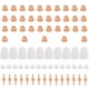 thumbnail image 1 of Electrode Nozzles Cups Kit Short PT‑31 Copper Consumables Welding Machine Accessories75pcs, 1 of 5