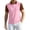 Light pink, variant on Men's Casual Quick Dry Golf Polo Shirt Two Tone Color Block Short Sleeve Breathable Moisture Wicking Performance Top Button Placket Sportswear