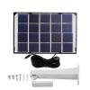 Panel de Carga Solar WDOplteas Para Cámaras de Vigilancia