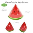 thumbnail image 2 of Cymylar Watermelon Party Decoration Foil Balloon, Summer Party Birthday Decoration Red(5pcs), 2 of 7