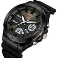 thumbnail image 3 of Men's Waterproof Sports Watch with Dual Display Multifunction Chronograph Week Date Analog Digital for Outdoor, 3 of 12