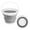 Gray, variant on Collapsible Bucket 5L, Foldable Mop Buckets with Handle for Car Wash Cleaning Supplies, Portable Sink Wash Basin Storage Bin Ice Tub for Fishing Beach Outdoor Camping Kitchen RV Accessories