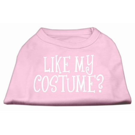 Like my costume? Screen Print Shirt Light Pink XS (8)