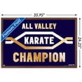 thumbnail image 3 of Cobra Kai - All Valley Karate Champion Wall Poster, 22.375" x 34", Framed, 3 of 3